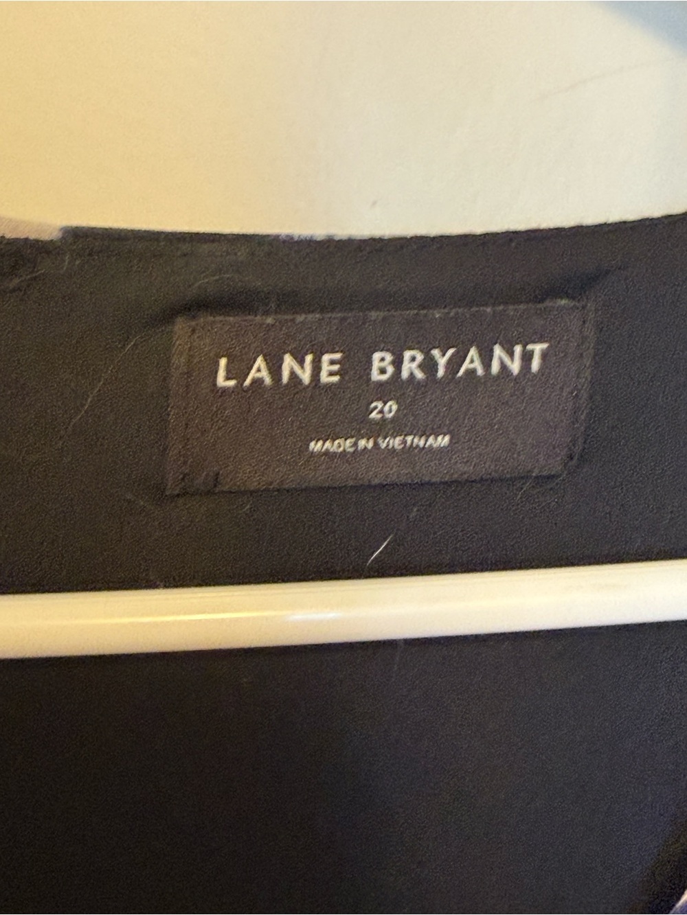 Lane Bryant Black Floral Midi Dress with Pink & Purple Accents - Picture 5 of 6